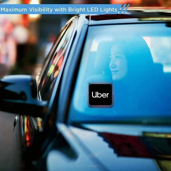 Uber Rideshare LED Sign - Picture 4 of 7